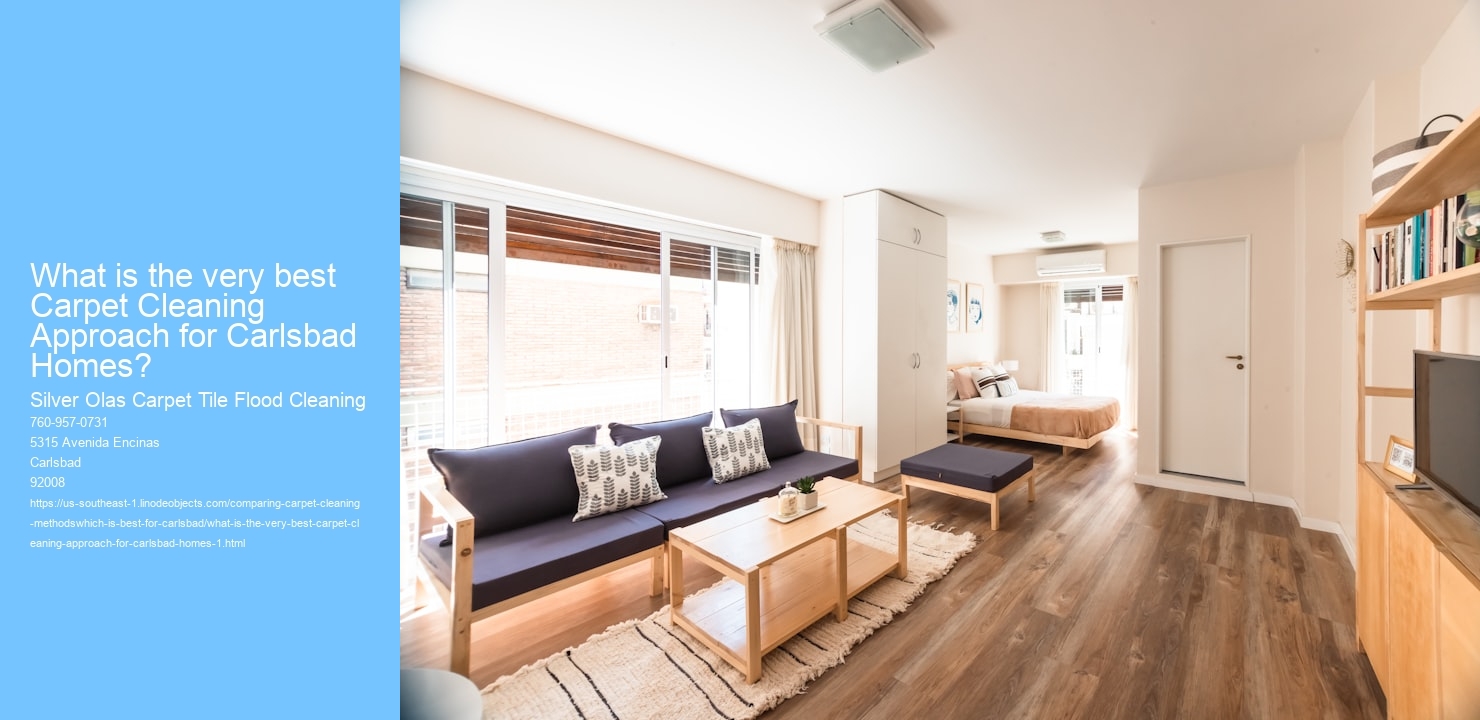 What is the very best Carpet Cleaning Approach for Carlsbad Homes?